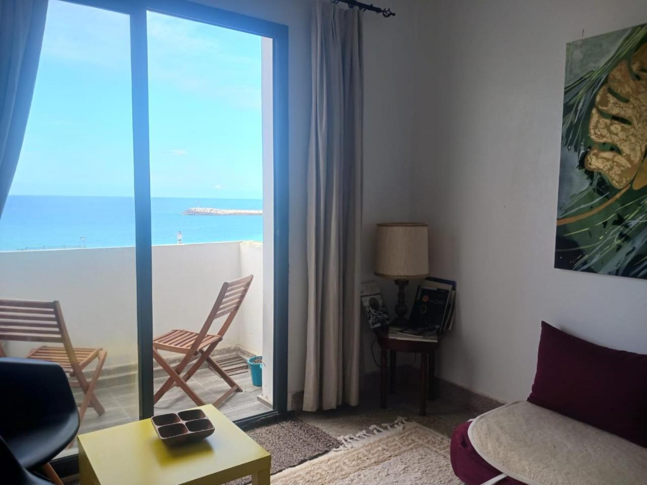 Residence Artistique Vue Sur Mer Larache Bagian luar foto
