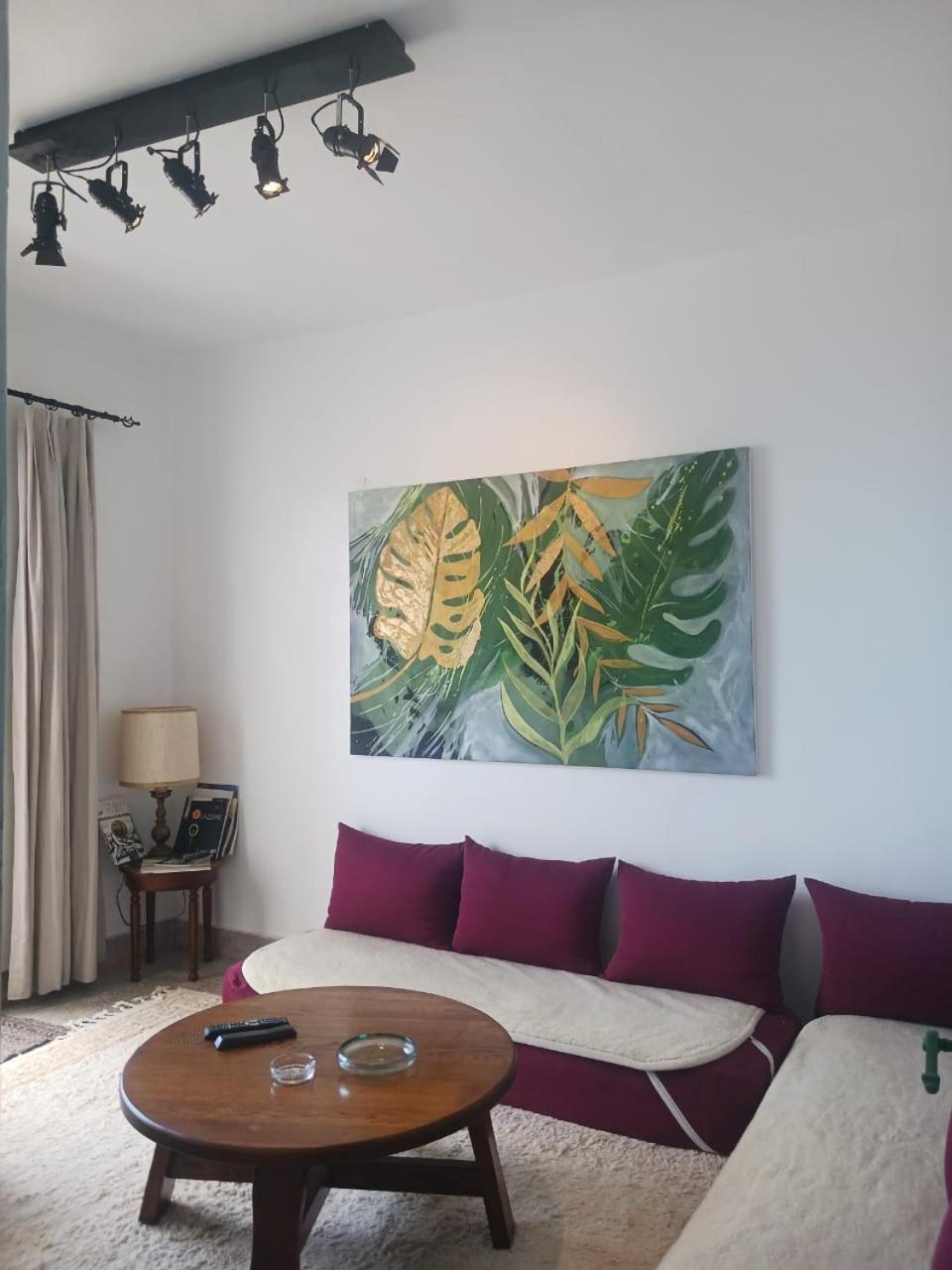 Residence Artistique Vue Sur Mer Larache Bagian luar foto